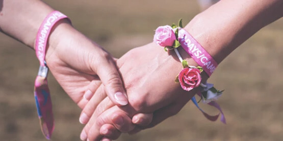Bracelets d'identification en tissu