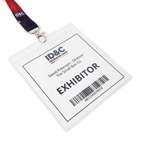 Porte-cartes D'identité Tactique Kaki Oxford – Porte-badge à Boucle Et Velcro