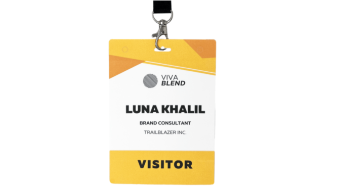 Badges d'Accréditation Premium