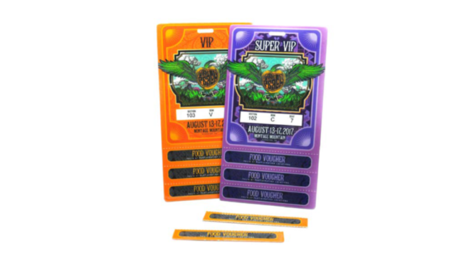 Laminate Passes with Tear-off Tabs
