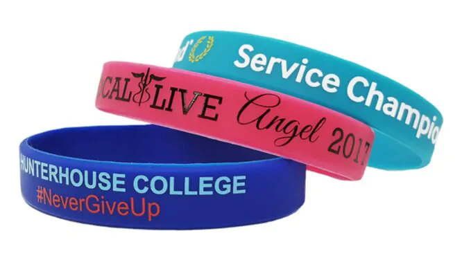 bracelet silicone imprimé