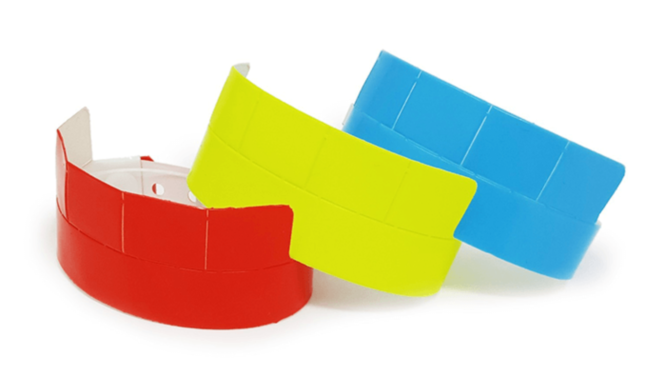 plain removable tabbed bands