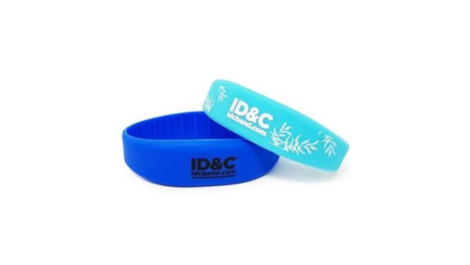 RFID Slimline Silicone Wristband