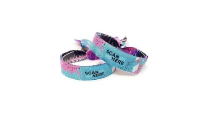 Fabric Band with Embedded RFID Chip