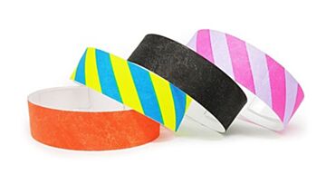 Plain Tyvek Wristbands