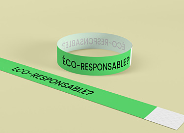 Bracelet Tyvek® : Le champion de l'éco-événementiel !