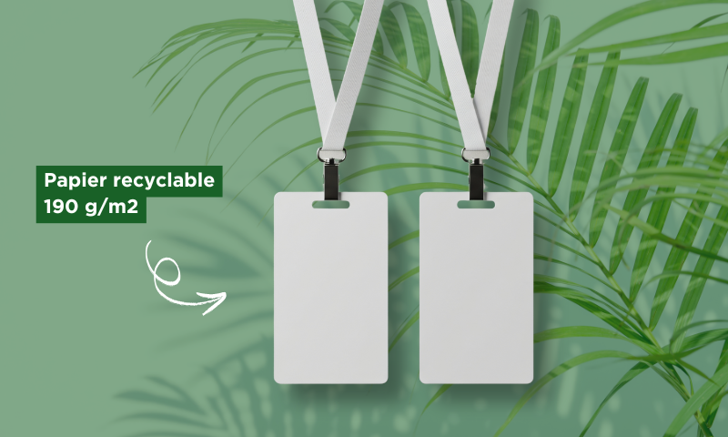 Badges et cartes eco Badges et cartes eco