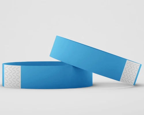 Lot De 200 Bracelets D'entrée Bleus - Pour Festivals, Concerts, événements, Fermeture Sécurisée, Anti-reutilisation